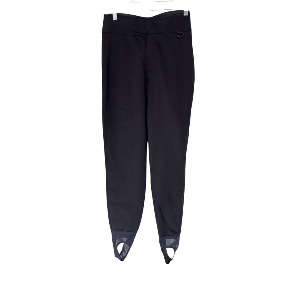 Schoeller Ski Pants Black Women's Snow Outdoor Gorp Stirrup‎ Winter VTG Size 8